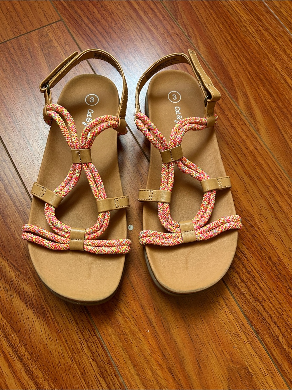 Tan Braided Rope Women’s Sandals - Comfortable Summer Style